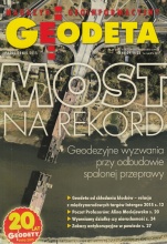 Polservice Geo na okładce magazynu Geodeta!