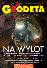 Artykuł w GEODECIE nt tunelu w ciągu Zakopianki