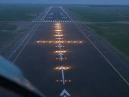 System oświetlenia nawigacyjnego na lotnisku Jasionka