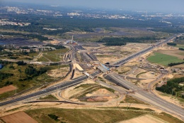 Węzeł autostradowy Sośnica (skrzyżowanie A1 i A4)