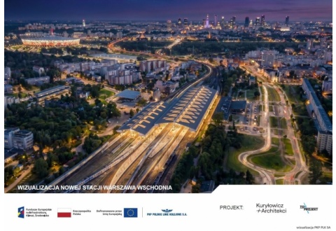 Obługujemy modernizację stacji Warszawa Wschodnia!