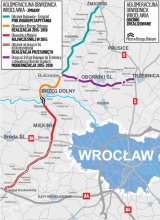 Skomunikowanie mostu na Odrze w Brzegu Dolnym z drogami nr 94 i 340