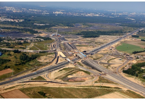 Węzeł autostradowy Sośnica (skrzyżowanie A1 i A4)